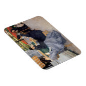 Gustave Caillebotte – カントリーサイドのポートレート マグネット (右側)