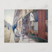 Gustave Caillebotte – ザ・ハウス・ペインター ポストカード (正面)