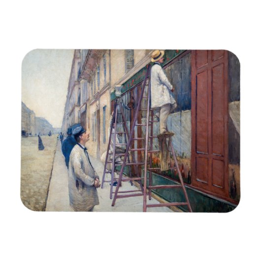 Gustave Caillebotte – ザ・ハウス・ペインター マグネット (横)
