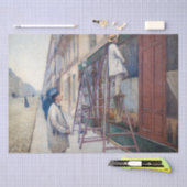 Gustave Caillebotte – ザ・ハウス・ペインター 薄葉紙 (クラフト)