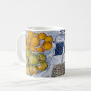 Gustave Caillebotte – スタンドにフルーツを飾る コーヒーマグカップ