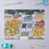 Gustave Caillebotte – スタンドにフルーツを飾る 薄葉紙 (クラフト)