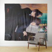 Gustave Caillebotte – ピアノレッスン タペストリー (インサイチュ(横))
