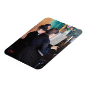 Gustave Caillebotte – ピアノレッスン マグネット (左側)