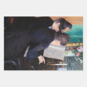 Gustave Caillebotte – ピアノレッスン ラッピングペーパーシート (正面2)