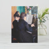 Gustave Caillebotte – ピアノレッスン 招待状 (スタンド正面)