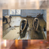 Gustave Caillebotte – 床のスクレーパー ウィンドウサイン (シート2)