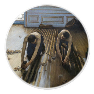 Gustave Caillebotte – 床のスクレーパー セラミックノブ