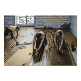 Gustave Caillebotte – 床のスクレーパー フォトプリント