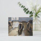 Gustave Caillebotte – 床のスクレーパー ポストカード (スタンド正面)