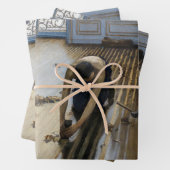 Gustave Caillebotte – 床のスクレーパー ラッピングペーパーシート (インサイチュ)