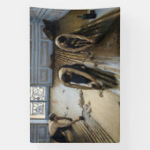 Gustave Caillebotte – 床のスクレーパー 横断幕 (縦)