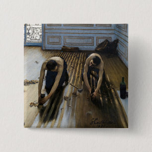 Gustave Caillebotte – 床のスクレーパー 缶バッジ