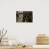 Gustave Caillebotte – 床プランナー ポスター (キッチン)