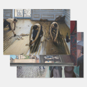 Gustave Caillebotte -最高傑作選択 ラッピングペーパーシート