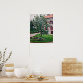 Gustave Caillebotte – 花の木 ポスター (キッチン)