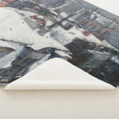 Gustave Caillebotte – 雪の上の屋根 シェルパブランケット (3/4)