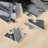 Gustave Caillebotte – 雪の上の屋根 ジグソーパズル (側面)