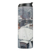 Gustave Caillebotte – 雪の上の屋根 タンブラー (回転左)