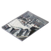 Gustave Caillebotte – 雪の上の屋根 ノートブック (左側)