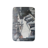 Gustave Caillebotte – 雪の上の屋根 バスマット (正面縦)