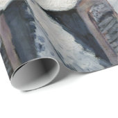 Gustave Caillebotte – 雪の上の屋根 ラッピングペーパー (ロールコーナー)