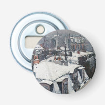 Gustave Caillebotte – 雪の上の屋根