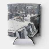 Gustave Caillebotte – 雪の上の屋根 缶クーラー (正面)