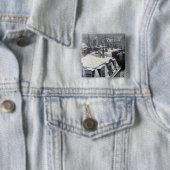 Gustave Caillebotte – 雪の上の屋根 缶バッジ (インサイチュ)