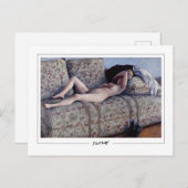 Gustave Caillebotte #12 -ファインアートはがき ポストカード (正面/裏面)