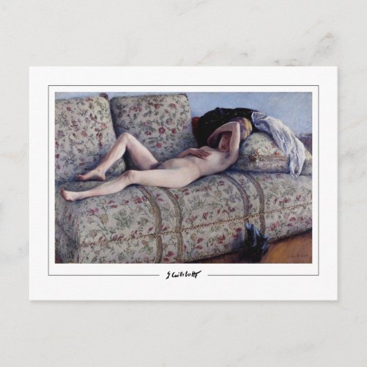 Gustave Caillebotte #12 -ファインアートはがき ポストカード (正面)