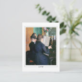 Gustave Caillebotte #207 -ファインアートはがき ポストカード (スタンド正面)