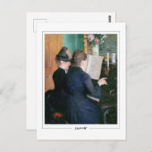Gustave Caillebotte #207 -ファインアートはがき ポストカード (正面/裏面)