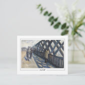 Gustave Caillebotte #298 -ファインアートはがき ポストカード (スタンド正面)