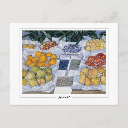 Gustave Caillebotte #5 -ファインアートはがき ポストカード (正面)