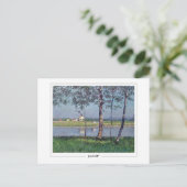 Gustave Caillebotte #67 -ファインアートはがき ポストカード (スタンド正面)