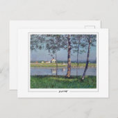 Gustave Caillebotte #67 -ファインアートはがき ポストカード (正面/裏面)