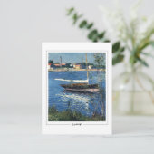 Gustave Caillebotte #8 -ファインアートはがき ポストカード (スタンド正面)