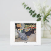 Gustave Caillebotte #9 -ファインアートはがき ポストカード (スタンド正面)