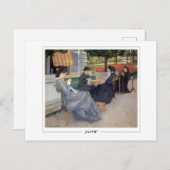 Gustave Caillebotte #9 -ファインアートはがき ポストカード (正面/裏面)