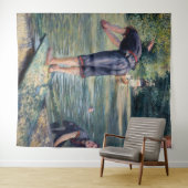 Gustave Caillebotte - Batthers, Bank of the Yerres タペストリー (インサイチュ(横))