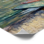 Gustave Caillebotte - Batthers, Bank of the Yerres ポスター (角)