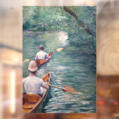 Gustave Caillebotte - Canoes on the Yerres ウィンドウサイン (シート2)