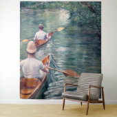 Gustave Caillebotte - Canoes on the Yerres タペストリー (インサイチュ)