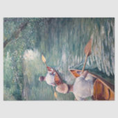 Gustave Caillebotte - Canoes on the Yerres 薄葉紙 (正面)