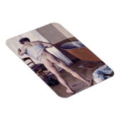 Gustave Caillebotte - Man at his Bath マグネット (右側)
