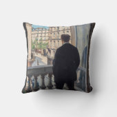 Gustave Caillebotte - Man at the Window クッション (裏面)