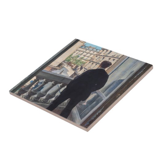 Gustave Caillebotte - Man at the Window タイル (側面)