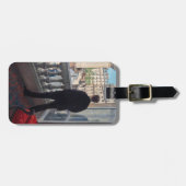 Gustave Caillebotte - Man at the Window ラゲッジタグ (正面横)