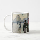 Gustave Caillebotte, “ Paris Street; Rainy Day ” コーヒーマグカップ (左)
